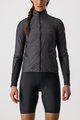 CASTELLI Cyklistická vetruodolná bunda - UNLIMITED W PUFFY - šedá