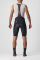 CASTELLI Cyklistické nohavice krátke s trakmi - FREE AERO RC - čierna