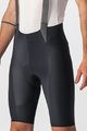 CASTELLI Cyklistické nohavice krátke s trakmi - FREE AERO RC - čierna