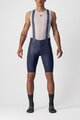 CASTELLI Cyklistické nohavice krátke s trakmi - FREE AERO RC - modrá