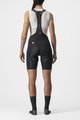 CASTELLI Cyklistické nohavice krátke s trakmi - FREE AERO RC W - čierna