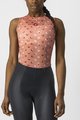 CASTELLI Cyklistické tričko bez rukávov - PRO MESH W - ružová