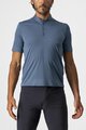 CASTELLI Cyklistické tričko s krátkym rukávom - TECH 2 POLO - modrá