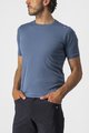 CASTELLI Cyklistické tričko s krátkym rukávom - TECH 2 TEE - modrá