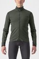 CASTELLI Cyklistická zateplená bunda - ALPHA ULTIMATE INSULATED - zelená