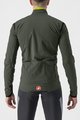 CASTELLI Cyklistická zateplená bunda - ALPHA ULTIMATE INSULATED - zelená