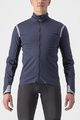 CASTELLI Cyklistická zateplená bunda - ALPHA ULTIMATE INSULATED - modrá