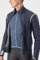 CASTELLI Cyklistická zateplená bunda - ALPHA ULTIMATE INSULATED - modrá