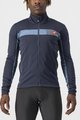 CASTELLI Cyklistická zateplená bunda - MORTIROLO 6S - modrá