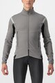 CASTELLI Cyklistická zateplená bunda - PERFETTO ROS 2 CONVERTIBLE - šedá