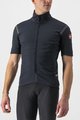 CASTELLI Cyklistická zateplená bunda - PERFETTO ROS 2 CONVERTIBLE - čierna
