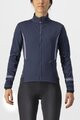 CASTELLI Cyklistická zateplená bunda - DINAMICA 2 - modrá