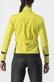 CASTELLI Cyklistická zateplená bunda - DINAMICA 2 - žltá