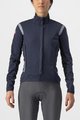 CASTELLI Cyklistická zateplená bunda - PERFETTO ROS 2 W - modrá