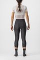 CASTELLI Cyklistické nohavice 3/4 bez trakov - VELOCISSIMA THERMAL - čierna
