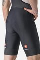 CASTELLI Cyklistické nohavice krátke s trakmi - ENTRATA 2 - čierna