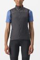 CASTELLI Cyklistická vesta - UNLIMITED W PUFFY - šedá