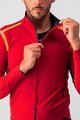 CASTELLI Cyklistická zateplená bunda - PERFETTO ROS - červená