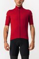 CASTELLI Cyklistický dres s krátkym rukávom - PERFETTO ROS LIGHT - červená