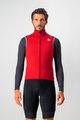 CASTELLI Cyklistická vesta - PERFETTO VEST - červená