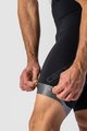 CASTELLI Cyklistické nohavice krátke s trakmi - TUTTO NANO - čierna