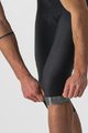 CASTELLI Cyklistické nohavice 3/4 s trakmi - ENTRATA - čierna