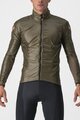 CASTELLI Cyklistická vetruodolná bunda - ARIA SHELL - zelená