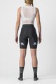 CASTELLI Cyklistické nohavice krátke bez trakov - PRIMA - čierna/svetlo modrá