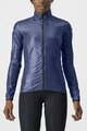 CASTELLI Cyklistická vetruodolná bunda - ARIA SHELL W - modrá