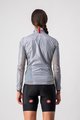 CASTELLI Cyklistická vetruodolná bunda - ARIA SHELL W - strieborná