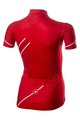 CASTELLI Cyklistický dres s krátkym rukávom - CAMPIONCINO - červená