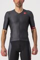CASTELLI Cyklistický dres s krátkym rukávom - FREE SPEED 2 RACE - čierna