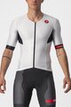 CASTELLI Cyklistický dres s krátkym rukávom - FREE SPEED 2 RACE - čierna/biela