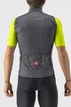 CASTELLI Cyklistická vesta - PRO THERMAL MID - šedá