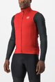 CASTELLI Cyklistická vesta - PRO THERMAL MID - červená