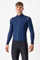 CASTELLI Cyklistický dres s dlhým rukávom zimný - TUTTO NANO ROS - modrá