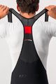 CASTELLI Cyklistické nohavice krátke s trakmi - NANO FLEX PRO RACE - čierna
