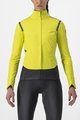 CASTELLI Cyklistická zateplená bunda - ALPHA ROS 2 W - žltá