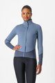 CASTELLI Cyklistická zateplená bunda - BETA ROS W - modrá