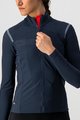 CASTELLI Cyklistický dres s dlhým rukávom zimný - TUTTO NANO ROS W - modrá