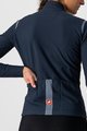 CASTELLI Cyklistický dres s dlhým rukávom zimný - TUTTO NANO ROS W - modrá