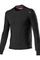 CASTELLI Cyklistické tričko s dlhým rukávom - MERINO LS TEE - čierna