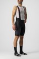 CASTELLI Cyklistické nohavice krátke s trakmi - PREMIO BLACK - čierna/biela