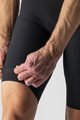 CASTELLI Cyklistické nohavice krátke s trakmi - PREMIO BLACK - čierna/biela