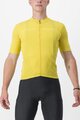 CASTELLI Cyklistický dres s krátkym rukávom - CLASSIFICA - žltá