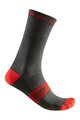 CASTELLI Cyklistické ponožky klasické - SUPERLEGGERA T 18 - zelená