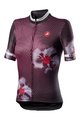 CASTELLI Cyklistický dres s krátkym rukávom - PRIMAVERA - bordová