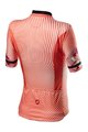 CASTELLI Cyklistický dres s krátkym rukávom - PRIMAVERA - oranžová