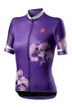 CASTELLI Cyklistický dres s krátkym rukávom - PRIMAVERA - fialová