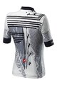 CASTELLI Cyklistický dres s krátkym rukávom - ASTRATTA - biela/čierna
